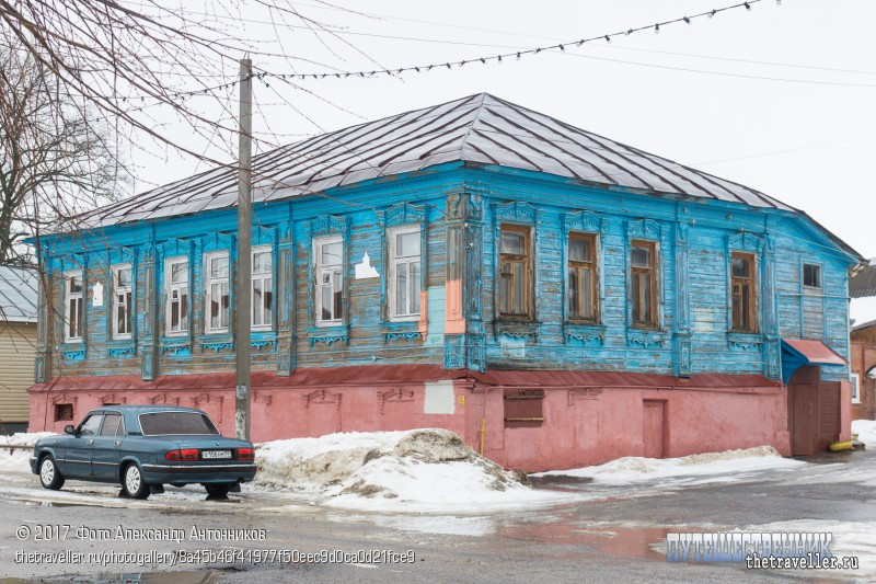 Дом на улице Красноармейской, 27. Зарайск (Московская область)